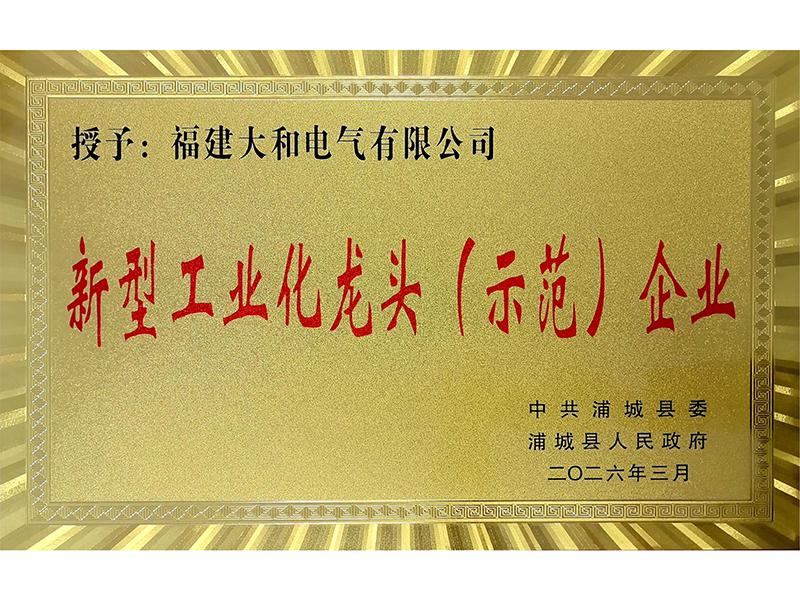 新型工业化龙头示范企业
