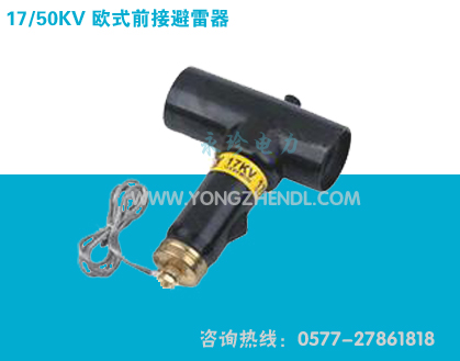 17/50KV 欧式前接避雷器